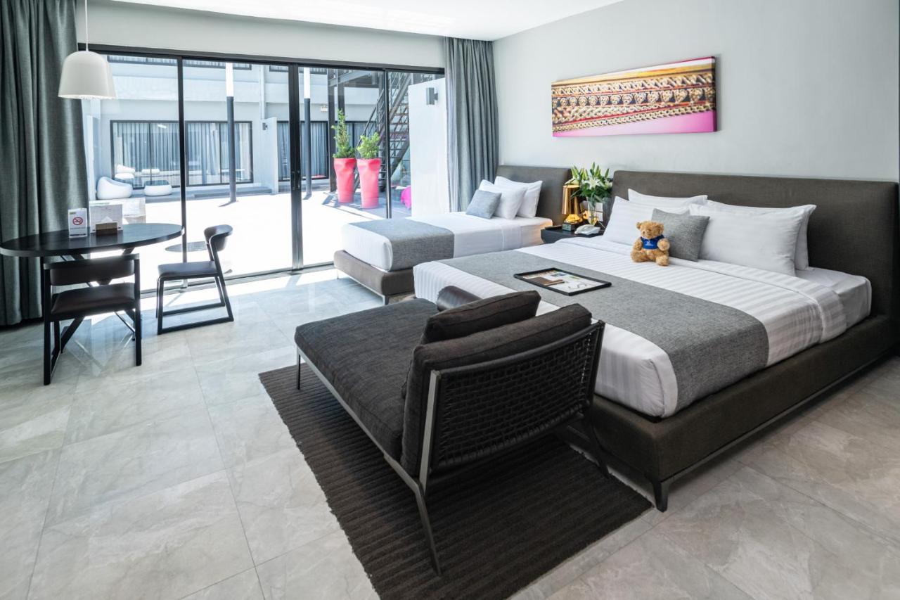 S Ratchada Leisure Hotel - Sha Plus Bangkok Eksteriør bilde Deluxe Room